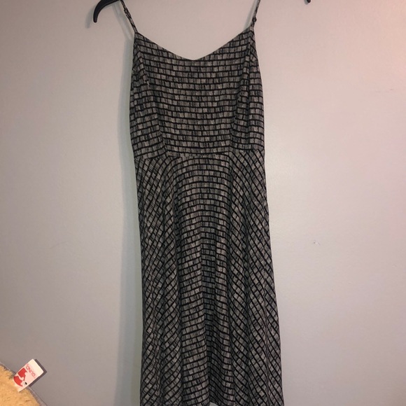 black and white knee length dress - Picture 1 of 2